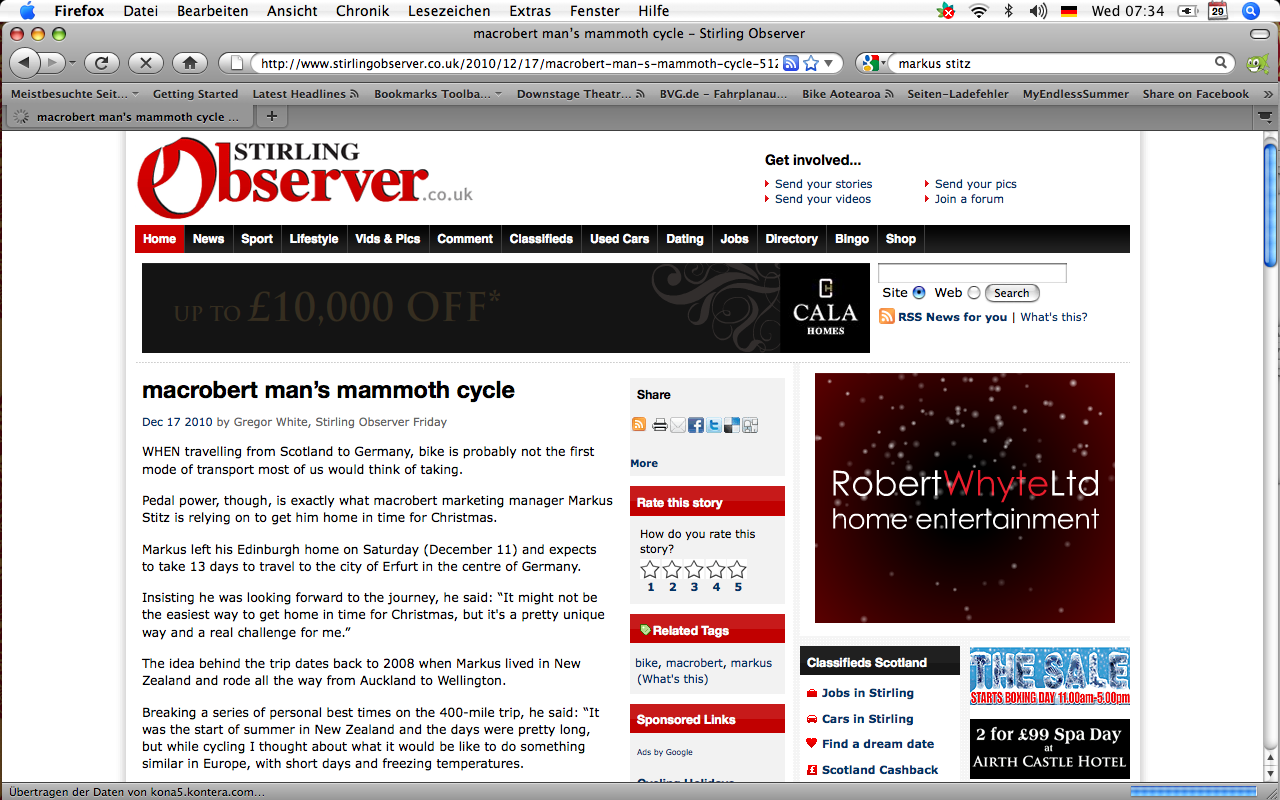 The Stirling Observer Online 17/12/10
