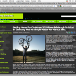 screenshot article cycling scotland