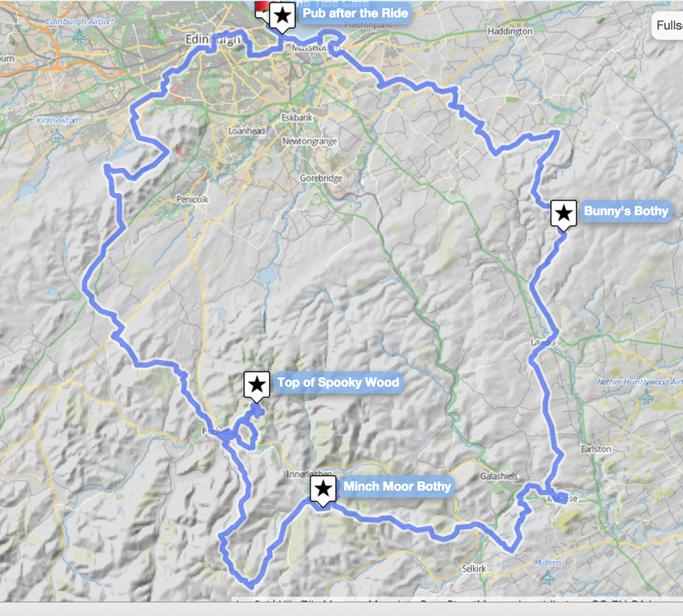 Capital Trail Provisional Route